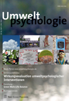 Cover von Schwerpunkt: Wirkungsevaluation umweltpsychologischer Interventionen