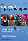Aktuelle Ausgabe: Perspektivenvielfalt in der Umweltpsychologie
